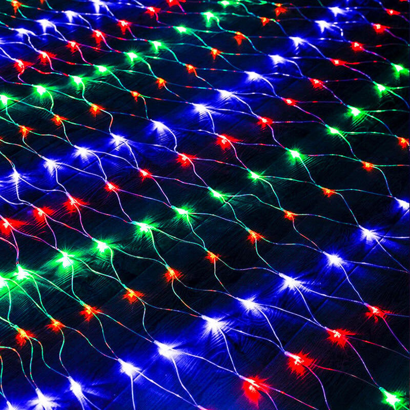 Jouluverkkovalot 2m*3m, 192 LEDiä, LIVMAN YN-401 hinta ja tiedot | Jouluvalot | hobbyhall.fi