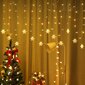 Jouluvalot 19 lumihiutaleella ja paljon pienempiä valoja, 4m, 96 LEDiä, LIVMAN XY-016 hinta ja tiedot | Jouluvalot | hobbyhall.fi
