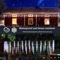Joulumeteoriset jääpuikkovalot, 4m, 170 LED, LIVMAN HB-&-**L hinta ja tiedot | Jouluvalot | hobbyhall.fi