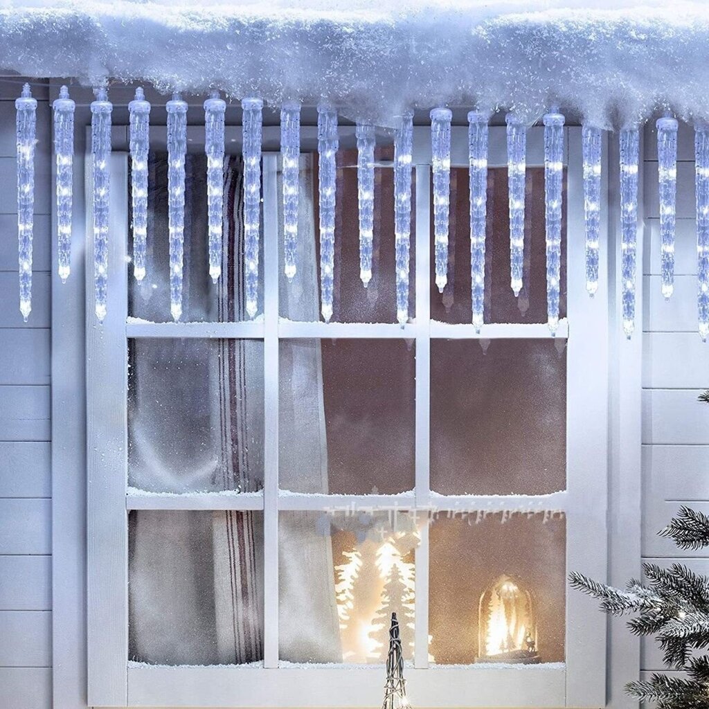 Joulumeteoriset jääpuikkovalot, 4m, 170 LED, LIVMAN HB-&-**L hinta ja tiedot | Jouluvalot | hobbyhall.fi