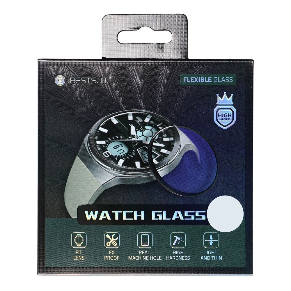 Bestsuit Flexible Hybrid - Samsung Galaxy Watch 6 Classic 43 mm hinta ja tiedot | Älykellojen ja aktiivisuusrannekkeiden lisätarvikkeet | hobbyhall.fi