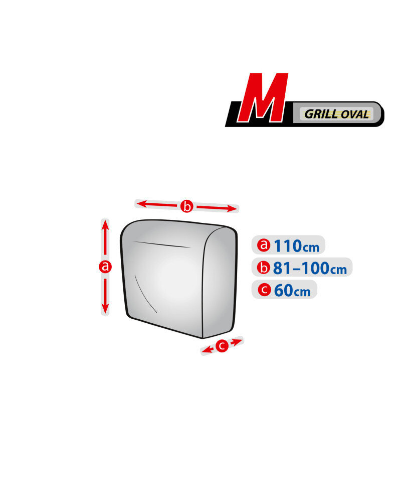 Grillin kansi M Kegel-Blazusiak 5-4816-241-2099 hinta ja tiedot | Grillitarvikkeet ja -välineet | hobbyhall.fi