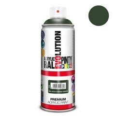 Akryyli aerosolimaali RAL 6020 kromi vihreä PintyPlus Evolution 400ml hinta ja tiedot | Maalit | hobbyhall.fi