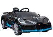 Bugatti Divo yksipaikkainen sähköauto lapsille, musta hinta ja tiedot | Lasten sähköautot | hobbyhall.fi