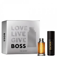 Hugo Boss The Scent For Man miesten sarja: Tuoksu EDT 50 ml + suihke deodorantti 150 ml. hinta ja tiedot | Miesten hajuvedet | hobbyhall.fi