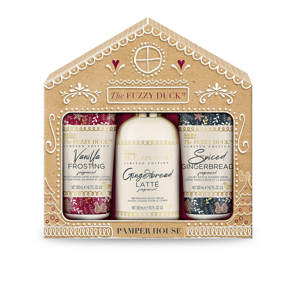 Lahjasetti naisille Baylis & Harding The Fuzzy Duck Winter Wonderland Festive Luxury Body Care Gift Set hinta ja tiedot | Suihkusaippuat ja suihkugeelit | hobbyhall.fi