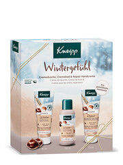 Setti Kneipp Winter care: suihkugeeli, 75 ml + kylpyvaahto, 100 ml, käsivoide, 75 ml. hinta ja tiedot | Kneipp Hajuvedet ja kosmetiikka | hobbyhall.fi