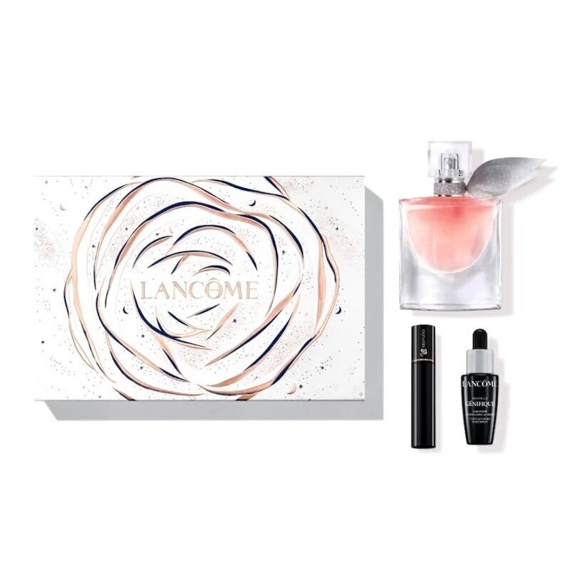 Kosmetiikkasetti naisille Lancome La Vie Est Belle: EDP-hajuvesi, 30 ml + ripsiväri, 2 ml + seerumi, 10 ml hinta ja tiedot | Naisten hajuvedet | hobbyhall.fi