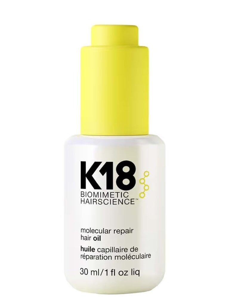 Korjaava hiusöljy K18 Biomimetic Hairscience Molecular, 30 ml hinta ja tiedot | Hiusnaamiot, öljyt ja seerumit | hobbyhall.fi