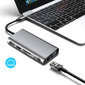 USB-C HUB 11in1 -sovitin HDMI 4K Zenwire hinta ja tiedot | Adapterit | hobbyhall.fi