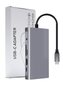 USB-C HUB 11in1 -sovitin HDMI 4K Zenwire hinta ja tiedot | Adapterit | hobbyhall.fi