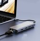 Sovitin HUB 12in1 USB-C 2x HDMI VGA USB-paikka SD LAN hinta ja tiedot | Adapterit | hobbyhall.fi