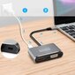 USB-C 4W1 USB-C 4W1 HDMI 4K VGA USB Zenwire hinta ja tiedot | Adapterit | hobbyhall.fi