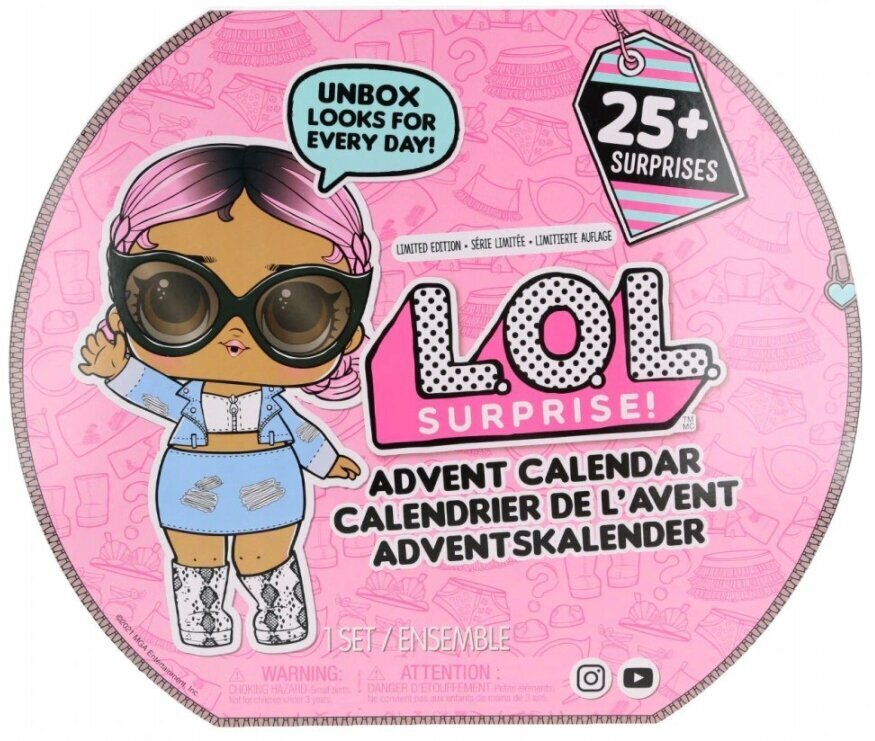 LOL Joulukalenteri hinta ja tiedot | Tyttöjen lelut | hobbyhall.fi