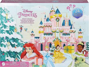 Disney Princess Joulukalenteri Pikku nuket hinta ja tiedot | Tyttöjen lelut | hobbyhall.fi