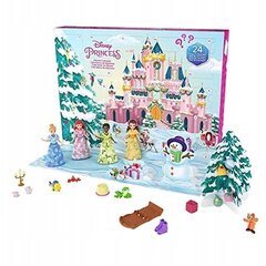 Disney Princess Joulukalenteri Pikku nuket hinta ja tiedot | Tyttöjen lelut | hobbyhall.fi