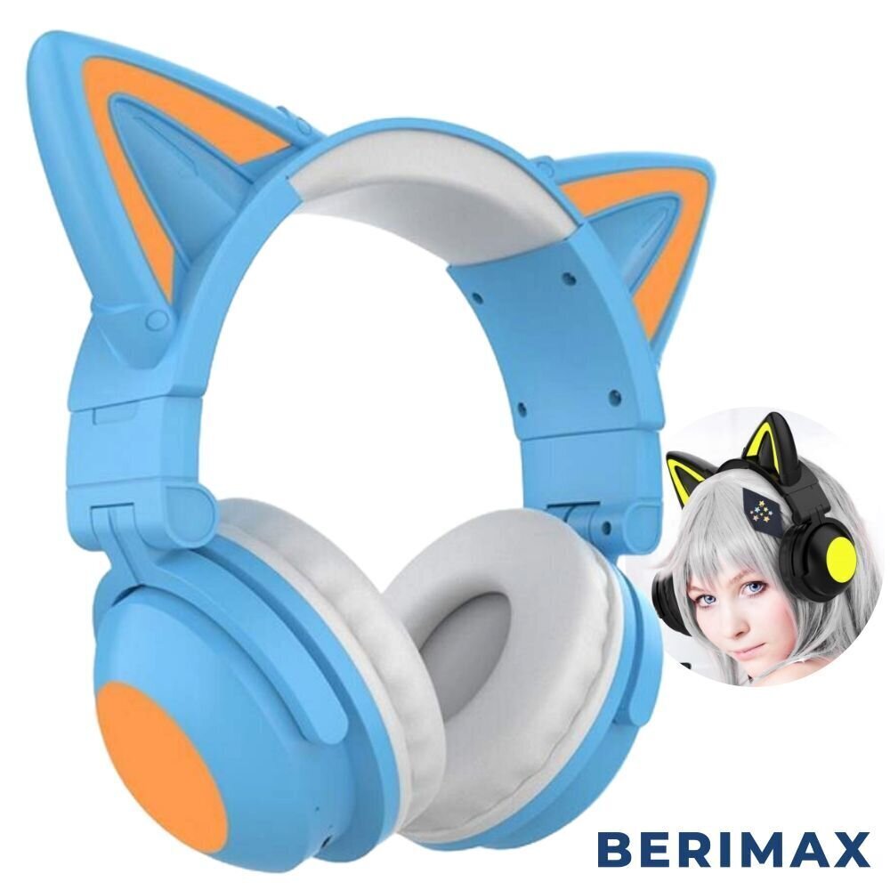 BERIMAX Langattomat Bluetooth-kuulokkeet, joissa on kuuloke ZW068 BRM_0504098BL hinta ja tiedot | Kuulokkeet | hobbyhall.fi