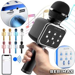 BERIMAX-mikrofoni, jossa on tehosteita DS878 BRM_0508021BK hinta ja tiedot | Berimax Lapset | hobbyhall.fi