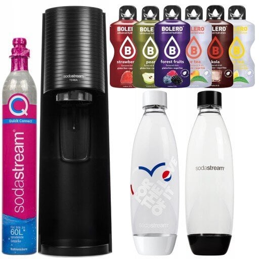 SodaStream Terra hiilihappoannostelija hinta ja tiedot | Hiilihapotuslaitteet | hobbyhall.fi