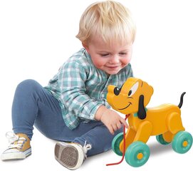 Perässä vedettävä lelu Clementoni Disney Pluto hinta ja tiedot | Vauvan lelut | hobbyhall.fi