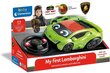 RC-auto Lamborghini Clementoni, vihreä hinta ja tiedot | Poikien lelut | hobbyhall.fi