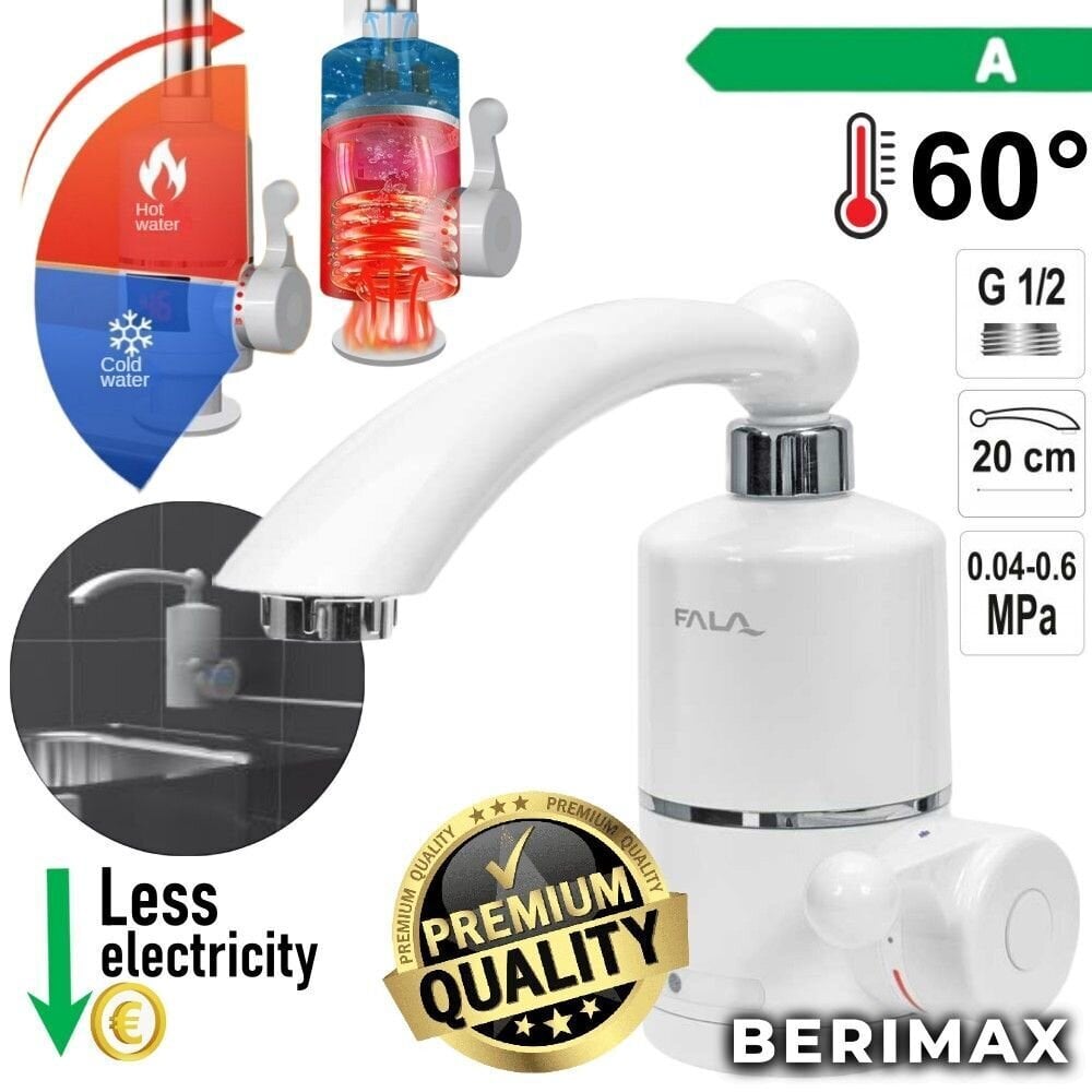 Pikavedenlämmitin 3000 W PROFI BERIMAX BRM_1804058 hinta ja tiedot | Lämminvesivaraajat | hobbyhall.fi