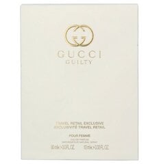 Setti Gucci Guilty naisille: Tuoksu EDP, 90 ml + matkasuihke, 10 ml. hinta ja tiedot | Gucci Hajuvedet ja kosmetiikka | hobbyhall.fi