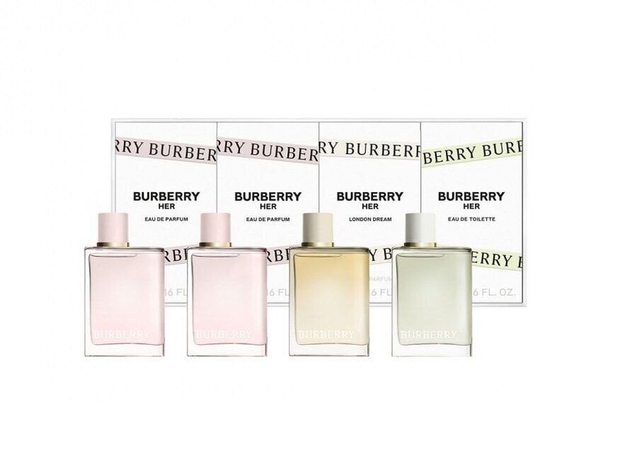 Tuoksusetti Burberry Her Set naisille: Burberry Her EDP, 5 mlx2 + Burberry Her EDT, 5 ml + Burberry Her London Dream EDP, 5 ml hinta ja tiedot | Naisten hajuvedet | hobbyhall.fi