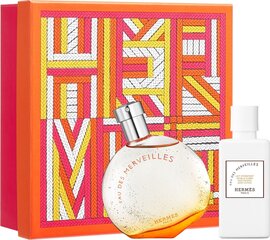 Kosmetiikkasetti Hermes Eau Des Merveilles: Tuoksu EDT, 50 ml + vartalovoide, 40 ml hinta ja tiedot | Hermès Vartalonhoito | hobbyhall.fi