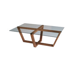 Sohvapöytä Asir, 105x35x65cm, ruskea hinta ja tiedot | Sohvapöydät | hobbyhall.fi