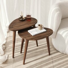 Sohvapöytä Asir, 50x52x33cm, ruskea hinta ja tiedot | Sohvapöydät | hobbyhall.fi