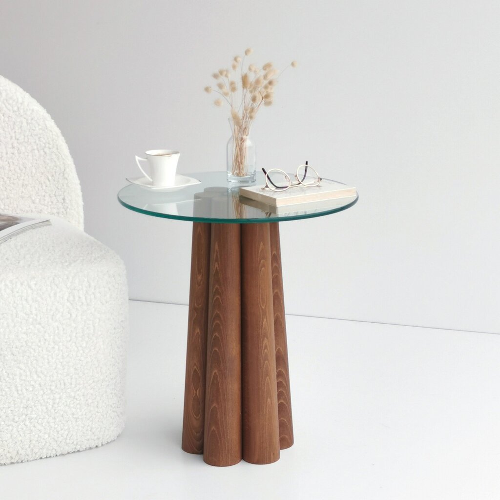 Sohvapöytä Asir, 45x50x50cm, ruskea hinta ja tiedot | Sohvapöydät | hobbyhall.fi