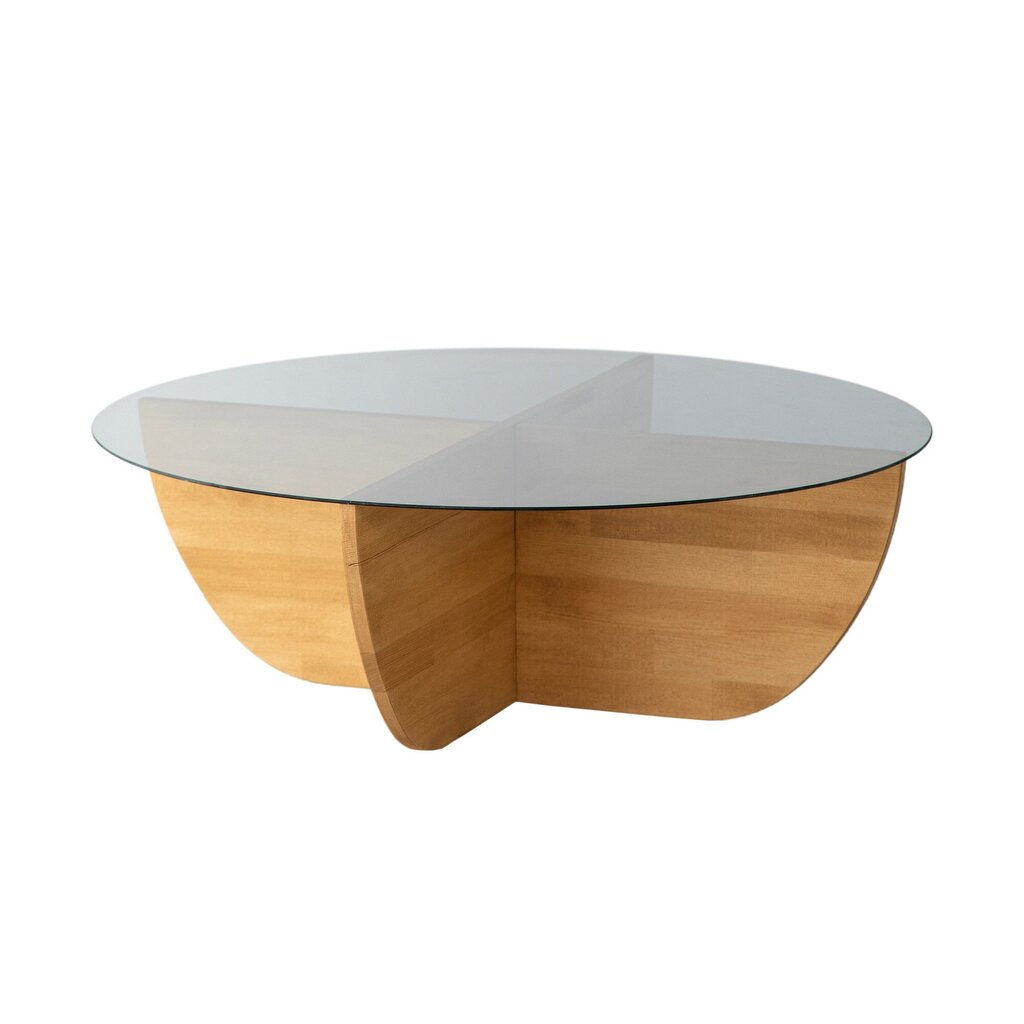 Sohvapöytä Asir, 90x30x90cm, beige/musta hinta ja tiedot | Sohvapöydät | hobbyhall.fi