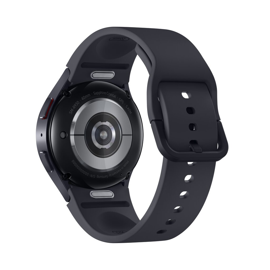 Samsung Galaxy Watch6 40mm BT Graphite SM-R930NZKAEUB hinta ja tiedot | Älykellot | hobbyhall.fi