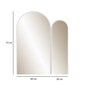 Peili Asir, 20x60x73cm, valkoinen hinta ja tiedot | Kylpyhuonepeilit | hobbyhall.fi