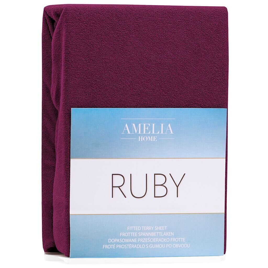 AmeliaHome Ruby -muotoonommeltu lakana, t.liila hinta ja tiedot | Lakanat | hobbyhall.fi