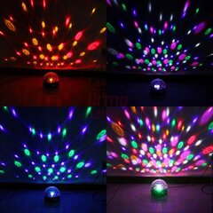 LED-diskopallo Bluetoothilla ja MP3-soittimella BERIMAX BRM_1406003 hinta ja tiedot | Juhlakoristeet | hobbyhall.fi