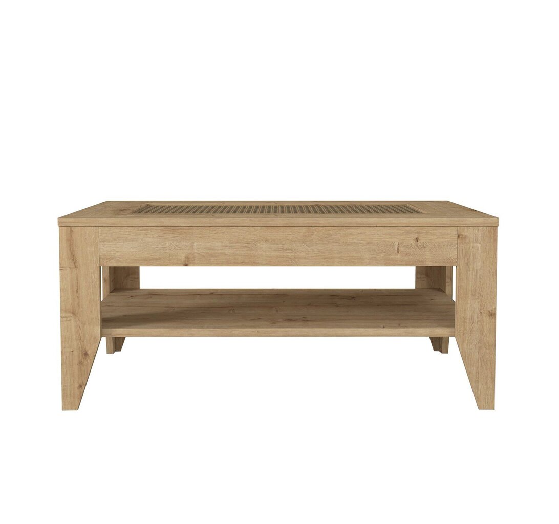 Sohvapöytä Asir, 90x40x60cm, beige hinta ja tiedot | Sohvapöydät | hobbyhall.fi