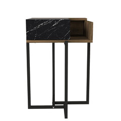Sohvapöytä Asir, 44,8x69,3x44,8cm, musta/ruskea hinta ja tiedot | Sohvapöydät | hobbyhall.fi