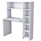 Työpöytä Asir, 113,2x141,8x40cm, valkoinen hinta ja tiedot | Tietokonepöydät ja työpöydät | hobbyhall.fi