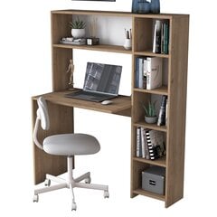 Työpöytä Asir, 113,2x141,8x40cm, beige hinta ja tiedot | Tietokonepöydät ja työpöydät | hobbyhall.fi