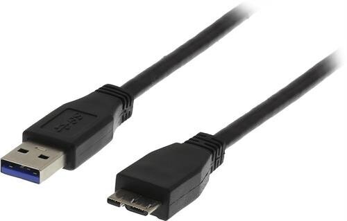 Kaapeli Deltaco Usb 3.0, Usb A, Usb Micro-B, 1 m hinta ja tiedot | Kaapelit ja adapterit | hobbyhall.fi