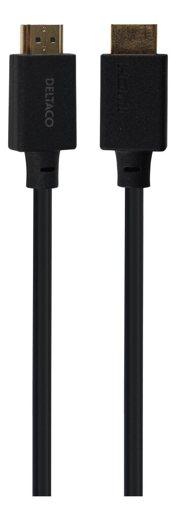 HDMI-kaapeli Deltaco, 3 m hinta ja tiedot | Kaapelit ja adapterit | hobbyhall.fi