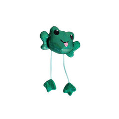 Kissanlelu Petstages Toss-N-Dangle Frog, vihreä hinta ja tiedot | Petstage Lemmikit | hobbyhall.fi