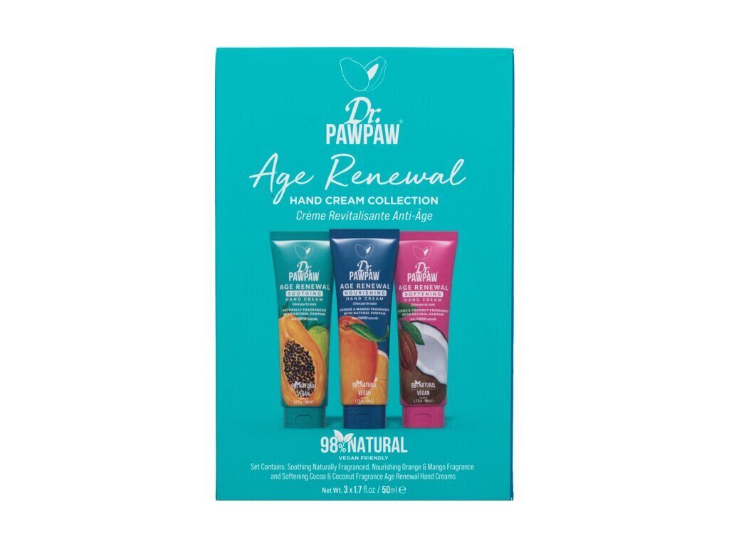 Käsivoidesetti Dr. PawPaw Age Renewal naisille, 50 ml, 3 kpl hinta ja tiedot | Vartalovoiteet ja -emulsiot | hobbyhall.fi