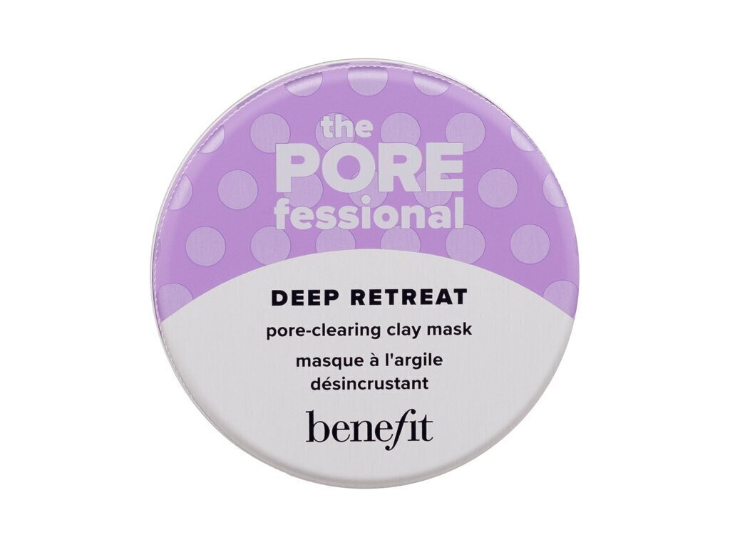 Kasvonaamio Benefit The POREfessional Deep Retreat Pore-Clearing, 75 ml hinta ja tiedot | Kasvonaamiot ja silmänalusaamiot | hobbyhall.fi