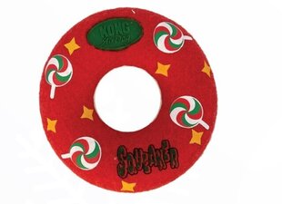 KONG DOG TOY HOLIDAY AIRDOG SQUEAKER DONUT M hinta ja tiedot | Koiran lelut | hobbyhall.fi