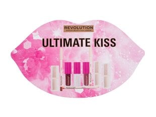 Huulisetti Makeup Revolution Ultimate Kiss Gift Set, 3,2 g, 9 osaa hinta ja tiedot | Huulipunat, huulikiillot ja huulirasvat | hobbyhall.fi