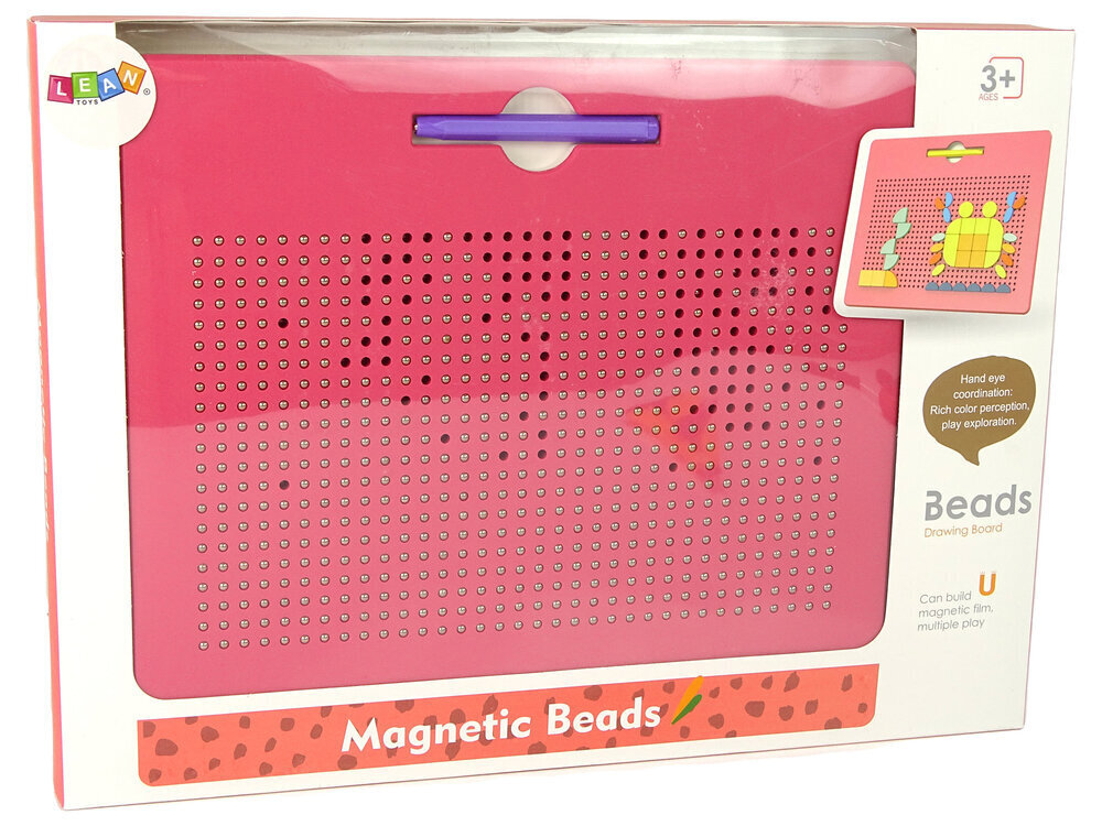 Magneettitaulu tarvikkeineen, Lean Toys hinta ja tiedot | Kehittävät lelut | hobbyhall.fi