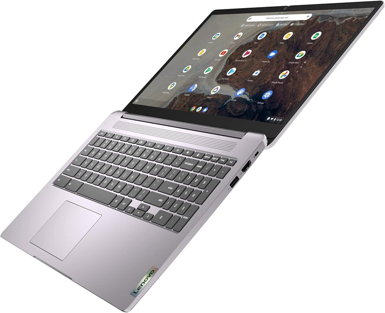 Lenovo Chromebook IdeaPad Slim 3i 15.6 Inch 8/128GB Chrome OS QWERTZ hinta ja tiedot | Kannettavat tietokoneet | hobbyhall.fi